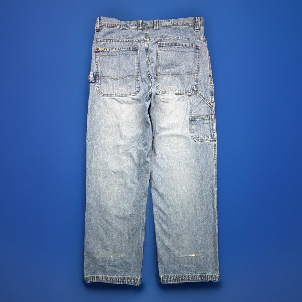 90s Pepe Jeans‎ London JNCO Style Super Baggy Wide Leg Carpenter Jeans 37x32